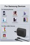 25W Samsung Fast Charger Plug and Cable,25W PD USB-C Power Adapter Type C Plug with 2M USB-C Cable - 5