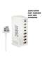 Multi USB Charger, 268W USB C Fast Charger 8-Port Charging Station Portable USB And Type C Charging