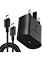 45W USB-C Super Fast Charging PD Charger – Compatible with Samsung Galaxy S24, S23, S22, S21, S20 U