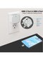 25W USB-C Dual Port Charger, Foldable Plug Wall Charger, Infino Travel Adapter, PD TYPE C+USB Quick - 4