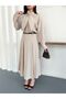 Pötükare Belted Scarf, Shirt and Maxi Skirt Set - 2