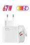 Original Xiaomi 67W USB Wall Charger – Fast Charging with USB to USB-C Cable Included, Compact & Re
