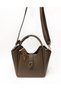 Women's Shoulder Bag with Shawl Detail, Hand and Crossbody Strap, Daily Stylish Bag 23X20 cm