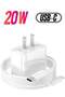 [Apple MFI Certified] iPhone Charger Apple Block USB C Fast Wall Plug with 6ft USB C to Lightning C