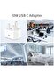 20W USB C Fast Charger With 2M Cable for iPhone 14/14 Plus/14 Pro/14 Pro Max/13 12 11 X XR XS SE 20 - 6