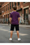 100% Cotton Oversize Fit T-Shirt with Black Shorts Included 100% Cotton - 3