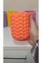 Woven Textured Makeup Organizer – Modern Home Accessory, Multi-Color Option - 5