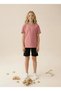 100% Cotton T-Shirt with 100% Cotton Shorts\T-Shirt Combined in One Oversize Fit Sporty Casual Use - 2