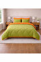 Silicone Quilt Ranforce Double 200 X 220 - Green - Orange - 4