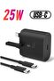 25W PD Fast Charger Adapter, USB C Plug and Cable for Samsung Galaxy S21, S21 FE, S21 Ultra, S22, S