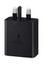 Official 45W Travel Adapter – Super-Fast Charging (UK Plug with USB Type-C Cable), Black – Compatib - 5