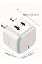 20W Dual Port Fast Charger with USB-C Plug – Compatible with iPhone 15/15 Pro/15 Pro Max/15 Plus/14 - 5