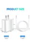 iPhone 13 Fast Charger【Apple MFi Certified】20W USB C Fast Charger Block PD Wall Plug Charger with 3 - 3