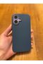 Knitted Navy Blue Leather Phone Case Compatible with iPhone 17 - 2