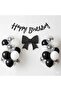 Black Bow Birthday Concept Party Balloon Set - 2