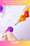 # Pencil Set Home School Stylish Colorful Egg-Layering Emoji Pencil Set - 6