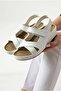 Aryan 09-984 D.R Recommended Orthopedic Women's Sandals White - 3
