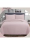 Powder Ponpon Taşlama Wash Micro Soft Single Bedspread - 4