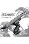 Mobile Motorcycle Mount Stem Mount - Black - 3