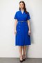 Mi Chain Belted Midi Dress