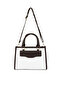 Women Cream Block Tote Bag - 6