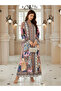 Women Printed V-Neck A-Line Jalabiya - 3
