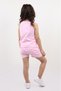 Baby Girl 2-Piece Set Printed Crew Neck T-Shirt & Elastic Waist Pocket Shorts - 2