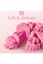 BabyGo Soft Space Sand Clay for Indoor Playing Moldable 500gm in Resealable Bag with Free Big Mould - 3