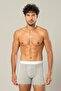 Men's Cotton Boxer Briefs with Waistband Stripes, Pack of 6, 1417