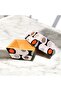 2-Piece Special Design Square Snack Bowl, Bamboo Presentation 8X8X4 cm - 3
