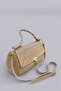 Valerie Extra Light Soft Rope and Genuine Leather Detailed Straw Women's Handbag - 4