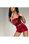Lux Stone Crush Live Velvet Shorts Set - 3