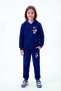 3-Piece Zippered Sweatshirt and Sweatpants Girls' Tracksuit Set - 6 Pieces - 4