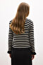 Firfirli Striped Knitted Cardigan - 7