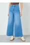 Women Blue High Rise Wide Leg Jeans - 2