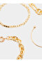 Pack of 5 - Gold Tone Chain Bracelet - 3