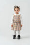 Girl's Gilet Trench Coat Set with Socks as a Gift - 5