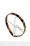 Turtle Back Patterned Acetate Crown