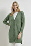 Floral Patterned Cardigan N3302 Çağla