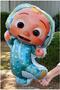 Cocomelon Balloon Set 2 Year Old Golden Number Balloon 4 Piece Birthday Party Decoration - 2