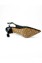 Alos 7480 Black Stone Heeled Evening Dress Women's Shoes - 5