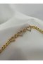 Stainless Steel Zircon Stone Gold Heart Detailed Xuping Bracelet - 2
