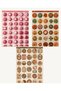 6 Sheets Colorful Vintage Themed 12*17 cm Stickers /For Scrapbook, Bullet Journal, Planner - 3