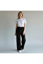 Women's Modal Fabric High Waist Relaxed Fit Waist Tie Pants