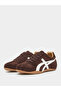 Women Brown Suede Retro Style Sneakers - 2