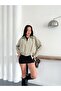 Belted Pleated Bomber Trench Jacket - 3