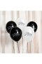 Monochrome 'Happy Birthday' 12" Latex Balloons 5ct - 2