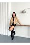 Belted Pleated Bomber Trench Jacket - 8