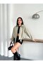 Belted Pleated Bomber Trench Jacket - 5