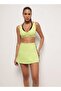Knotted Bra-Light Lettuce Green - 5